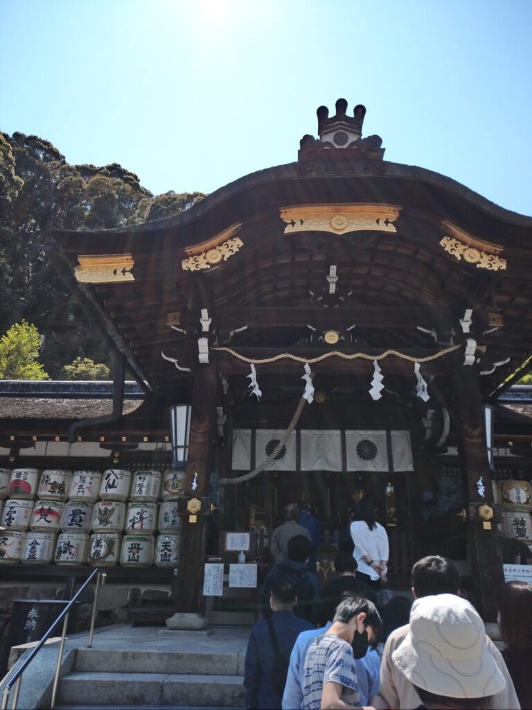 松尾大社拝殿