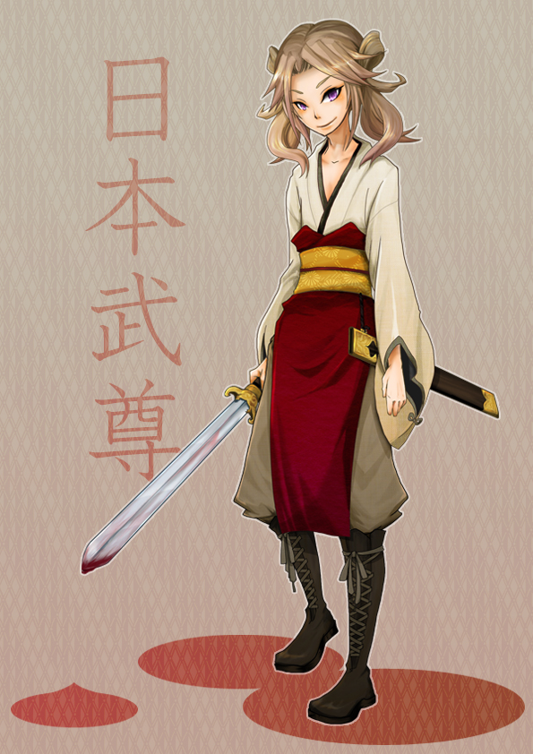 ヤマトタケルを描いてみた。