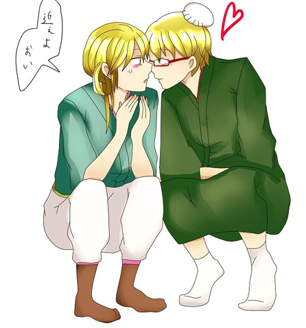 ニニギ＆オモヒカネ いただいたイラスト