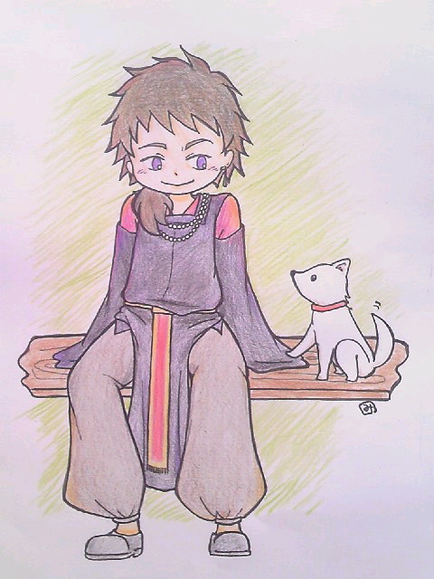 雄略天皇 いただいたイラスト