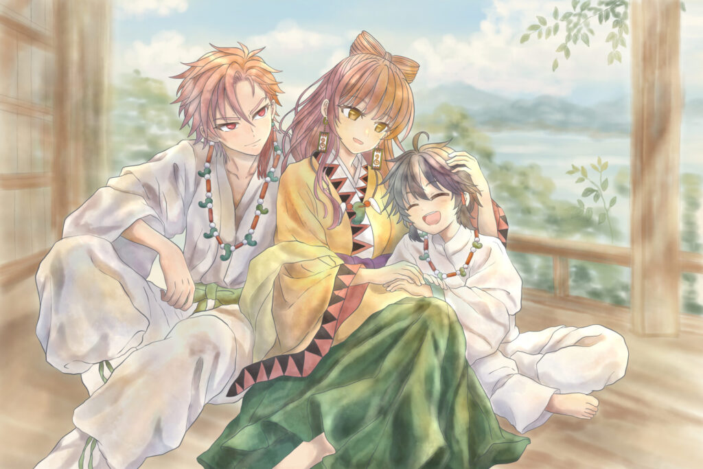 吾平津姫と皇子達