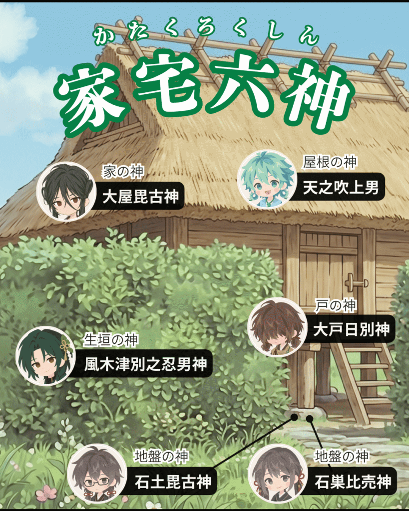 家宅六神