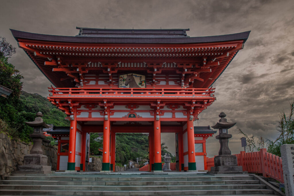 鵜戸神宮　門