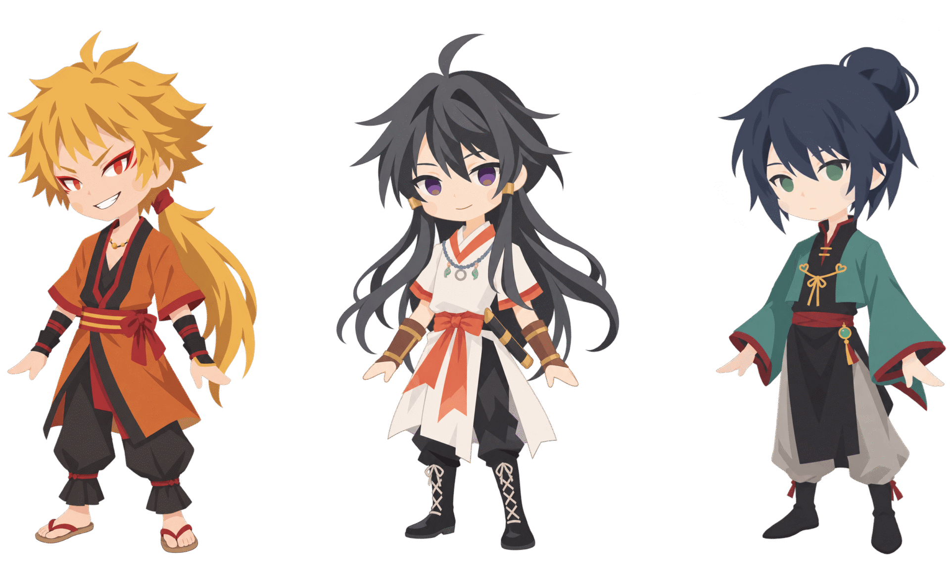 神武東征のミニキャライラスト