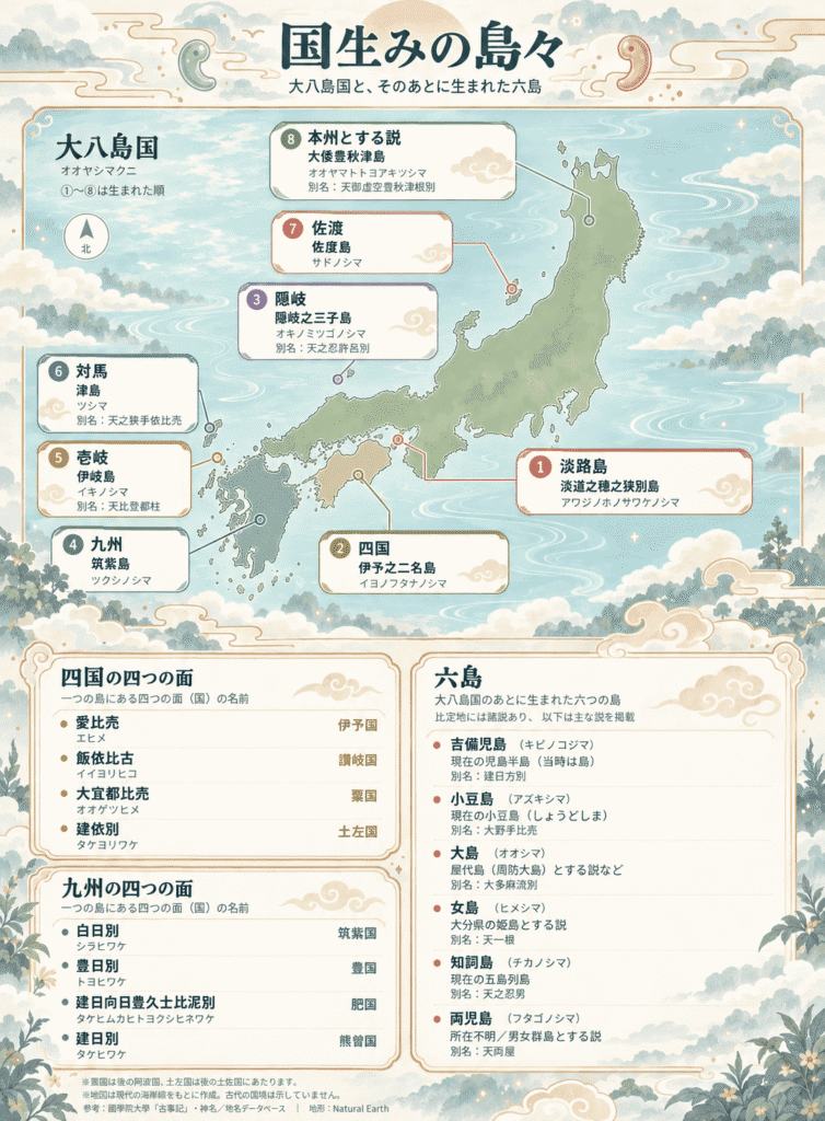 国生みの島々